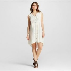 Xhilaration white collection ivory dress